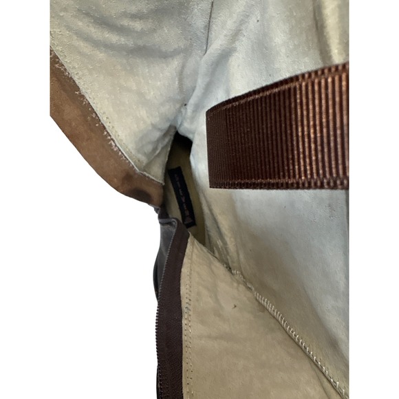 STEVE Madden 6.5 Women's Leather Riding Boots Brown Distressed Textured see pics - Picture 7 of 8